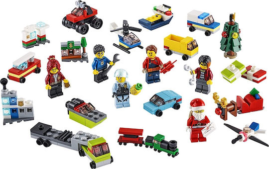 LEGO Calendar De Advent Lego City Pentru Vârsta 5+ 342 Bucăți