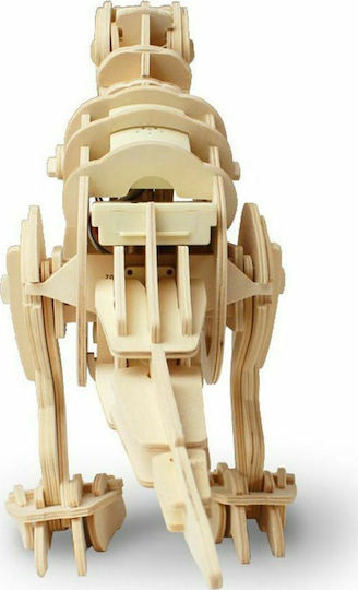 Robotime Παιχνίδι Κατασκευών Ξύλινo Sound-Control T-Rex (walking) για Παιδιά 12+ Ετών
