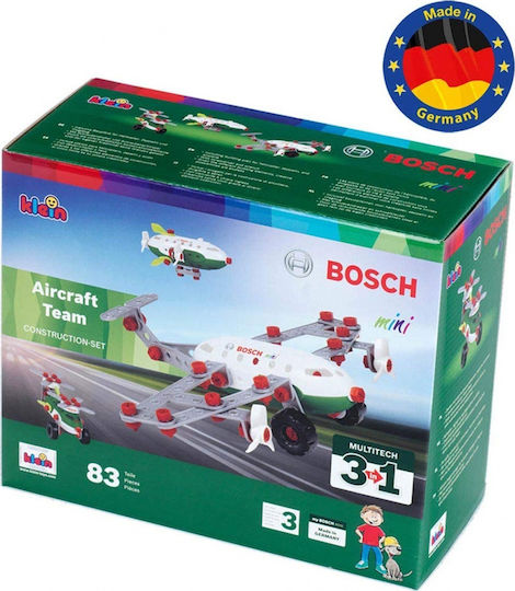 Klein Παιχνίδι Κατασκευών Πλαστικό Multi Tech 3 in 1 Aircraft Team για Παιδιά 3+ Ετών