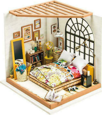 Robotime Παιχνίδι Κατασκευών Ξύλινo DIY Miniature Alice's Dreamy Bedroom για Παιδιά 14+ Ετών