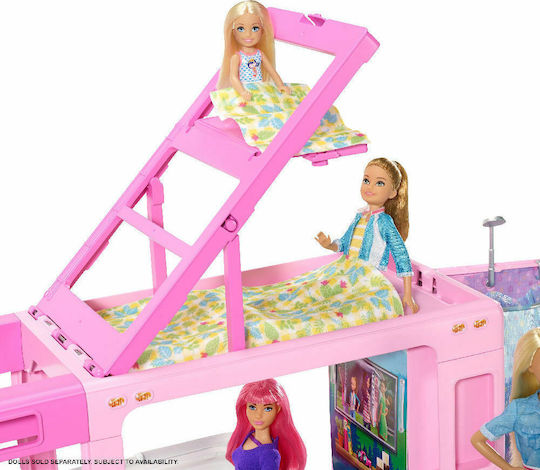 Barbie Dreamcamper Όχημα για Κούκλες για 3+ Ετών