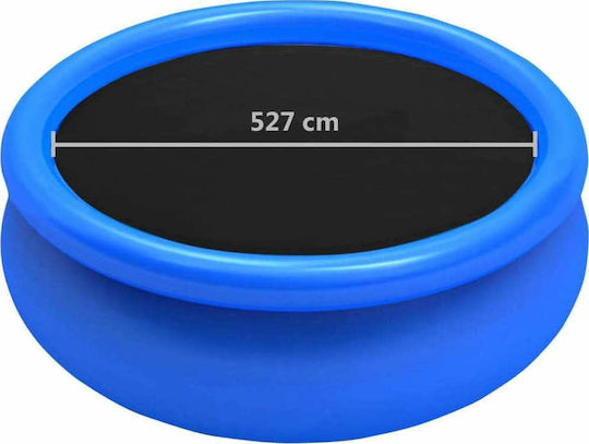 vidaXL Solar Runde Poolabdeckung aus Polyethylen Durchmesser 527cm 1Stück