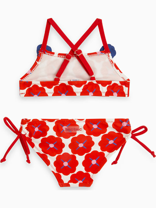 Tuc Tuc Kids Swimwear Bikini Flowers Red