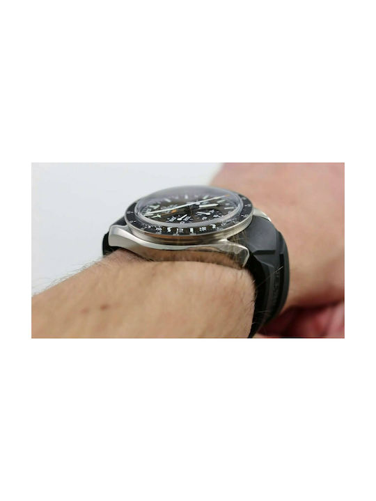 Omega Speedmaster Anniversary Series Ρολόι Αυτόματο με Καουτσούκ Λουράκι σε Μαύρο χρώμα