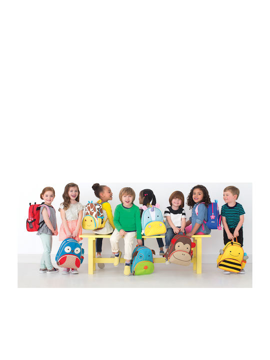 Skip Hop Zoo Unicorn School Bag Backpack Kindergarten Turquoise with Water Bottle Holder