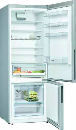 Bosch Ψυγειοκαταψύκτης 503lt Υ191xΠ70xΒ77εκ. Inox KGV58VLEAS