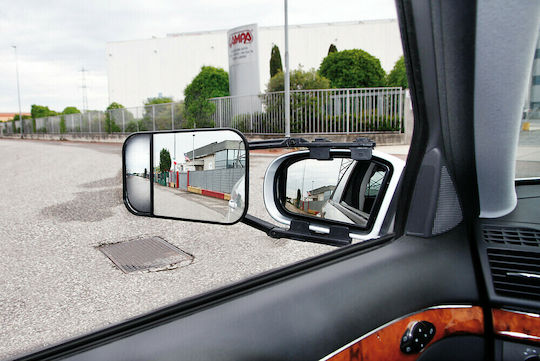 Lampa Car Multiple Placement Side Mirror Additional Side Mirror for Caravan Flat