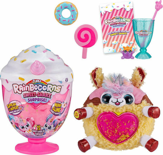Zuru Plush Rainbocorns Sweet Shake Vocal with Sound for 3+ Years (Various Designs) 1pc