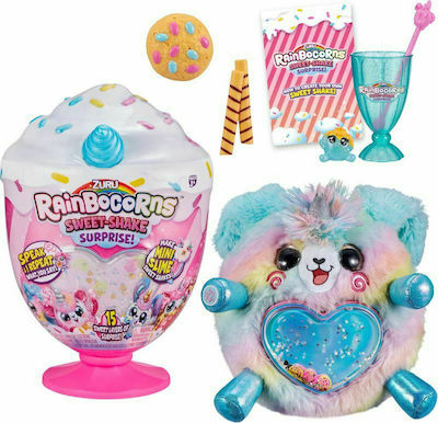 Zuru Plush Rainbocorns Sweet Shake Φωνητικό with Sound for 3+ Years (Various Designs) 1pc