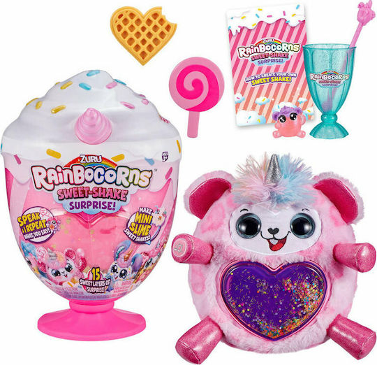 Zuru Plush Rainbocorns Sweet Shake Vocal with Sound for 3+ Years (Various Designs) 1pc