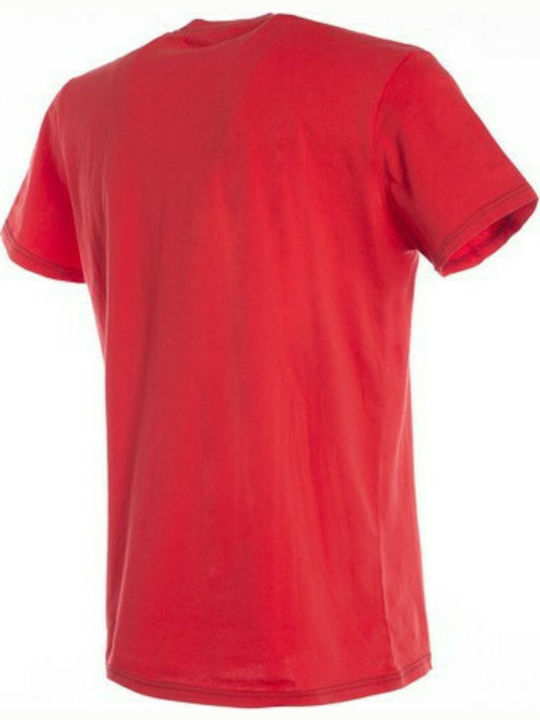 Dainese Speed Demon Herren Sport T-Shirt Kurzarm Rot