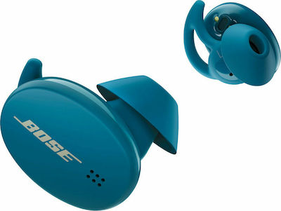 Bose Sport Earbuds Bluetooth-Freisprecheinrichtung Kopfhörer mit Schweißresistenz und Ladeetui Baltic Blue