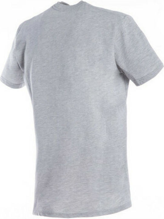 Dainese Logo Herren T-Shirt Kurzarm Gray