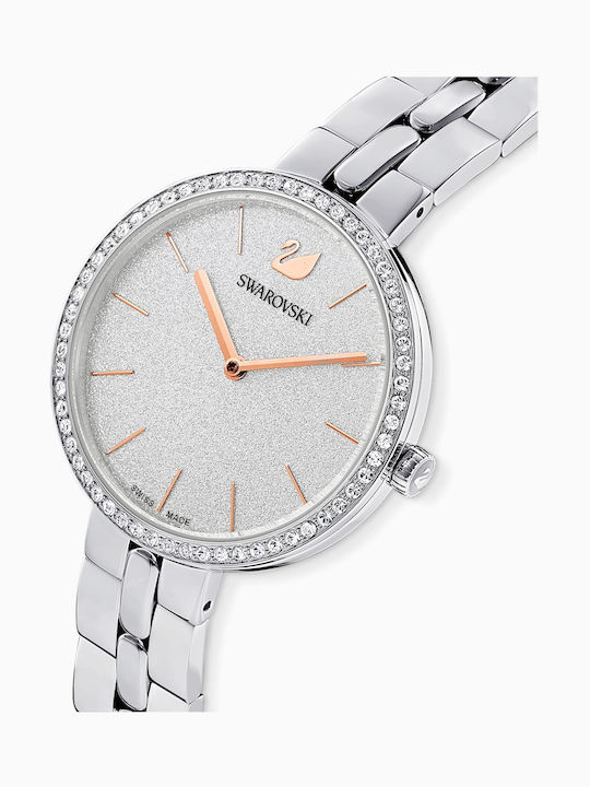 Swarovski Cosmopolitan Women's Watch with Silver Metal Bracelet