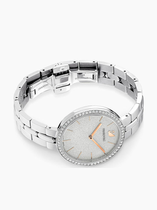 Swarovski Cosmopolitan Women's Watch with Silver Metal Bracelet