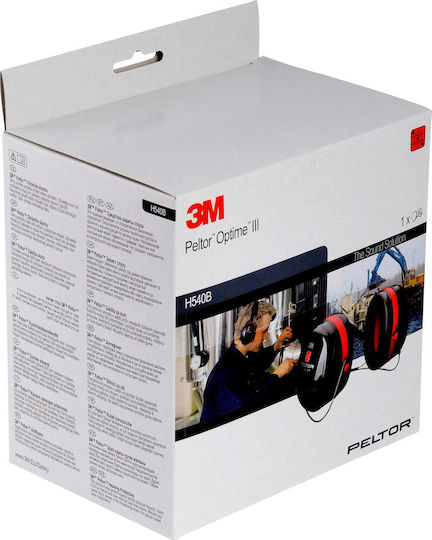 3M Peltor Optime III H540B Earmuffs for Helmet