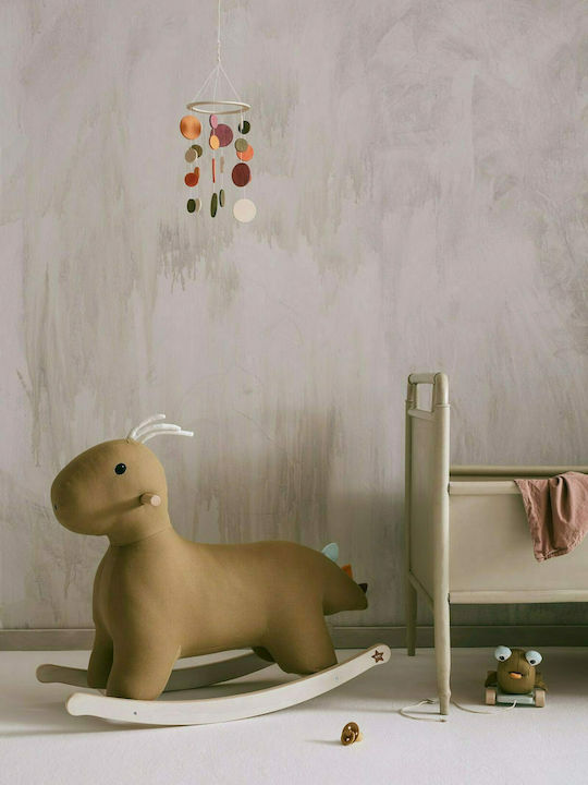 Kids Concept Mobilă Decorativă de Cameră pentru Copii Portocaliu din Lemn 16εκ.