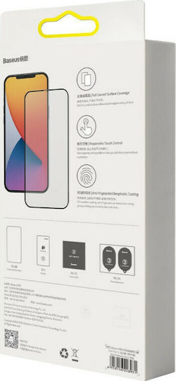 Baseus Anti-Blue Full Face Tempered Glass 2pcs (iPhone 12 Pro Max) SGAPIPH67N-TE01