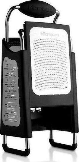 Microplane Răzătoare de Brânză din Oțel Inoxidabil Neagră 26x13x8.8cm