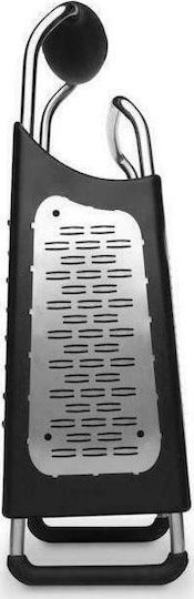 Microplane Răzătoare de Brânză din Oțel Inoxidabil Neagră 26x13x8.8cm