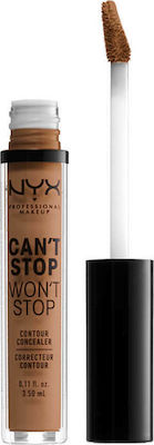 Nyx Professional Makeup Can't Stop Won't Stop Contour Liquid Concealer 16 Mahogany 3.5ml