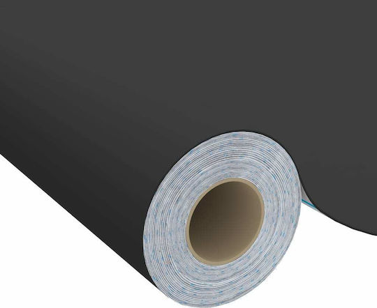 Dekorativer Aufkleber Möbel Black 1Stück 500x90cm vidaXL