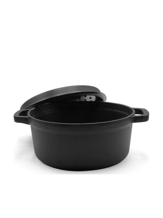 Muhler Deep Pot made of Cast Iron 24cm