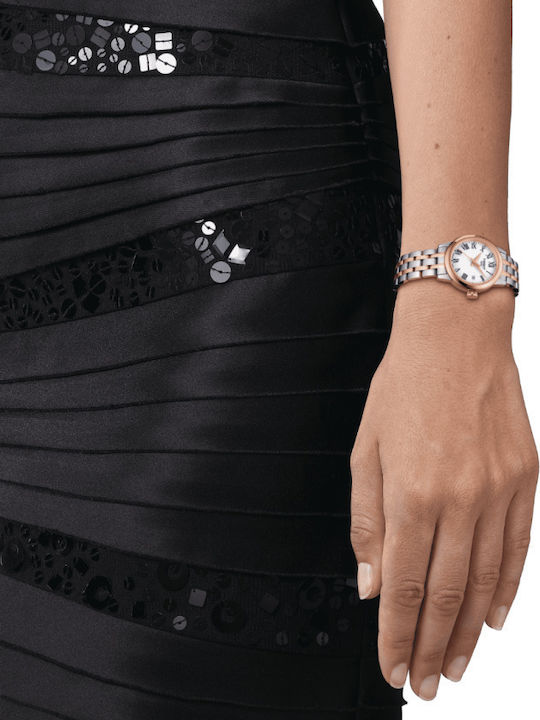Tissot Classic Dream Ρολόι Μπαταρίας με Μεταλλικό Μπρασελέ