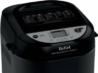 Tefal Pain et Tresors Maison Brotbackautomat mit 700W Leistung und 1000gr Kapazität mit 22 Programmen