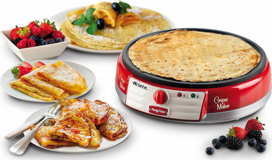 Ariete Party Time Креп машина 35см Червена 1000W