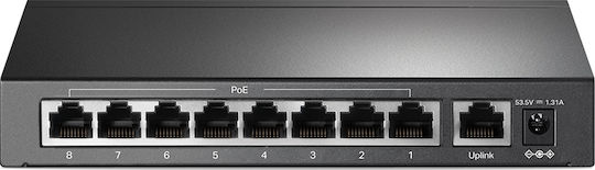 TP-LINK TL-SF1009P v1 Unmanaged L2 PoE+ Switch with 9 Ethernet Ports