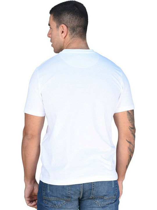 Splendid Herren T-Shirt Kurzarm Weiß