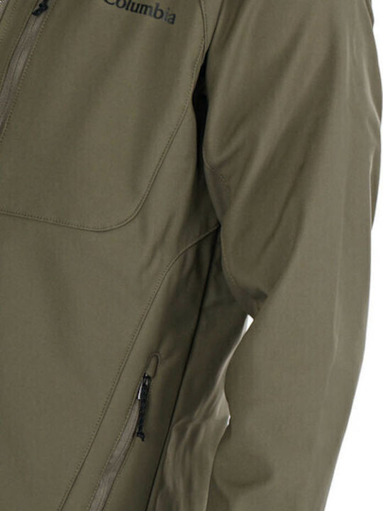 Cascade Ridge II Winter Jacke Softshell Wasserdicht und Winddicht Khaki