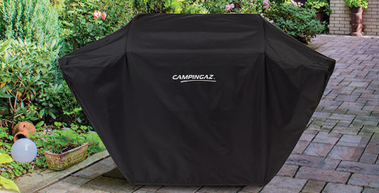 Campingaz Grill Cover Black from Polyester with UV Protection 159cmx65cmx118cmcm