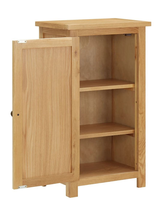 Shelf Unit Storage Made of Wood Oaks L45xW32xH85cm