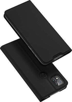 Dux Ducis Skin Pro Buchen Sie Synthetisches Leder Schwarz (Redmi 9C) Y25052