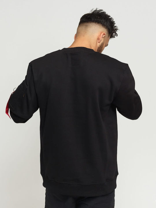 Alpha Industries Hanorac pentru bărbați Negru