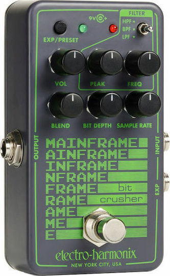 Electro-Harmonix Mainframe Bit Crusher Πετάλι Effect Synthesizer Ηλεκτρικής Κιθάρας