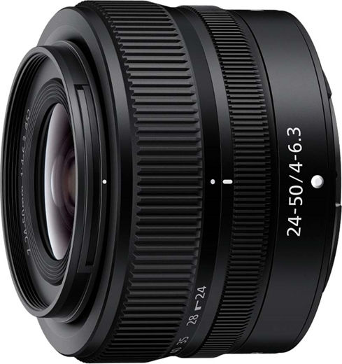 Nikon Full Frame Φωτογραφικός Φακός Nikkor Z 24-50mm f/4-6.3 Standard Zoom για Nikon Z Mount Μαύρος