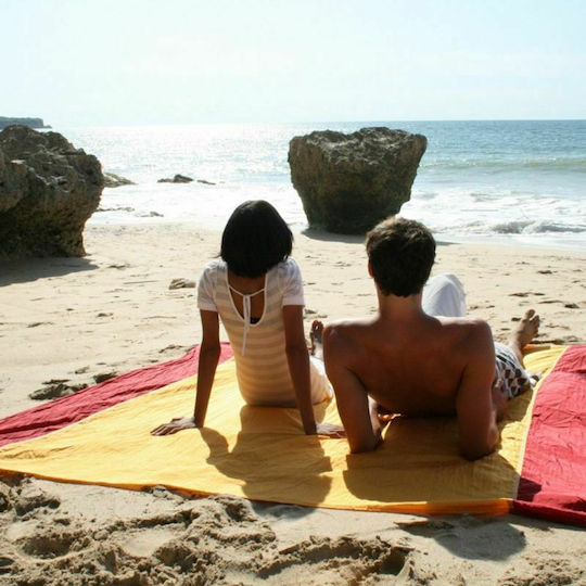 Ticket To The Moon Beach Mat Sand-Free 213x213cm
