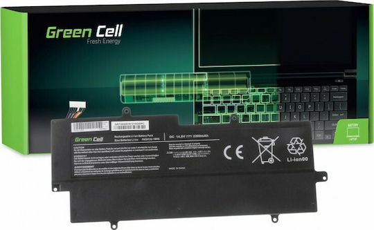 Green Cell Compatible Battery for Toshiba Portege Z830/Z835/Z930/Z935 with 1900mAh