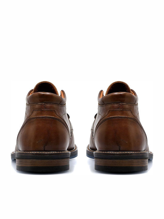 Leather Men's Boots Anatomical Cognac