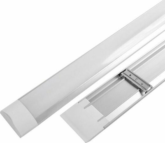 Optonica Batten Fitting Commercial Linear LED Ceiling Light 40W Warm White IP20 L120xD7.5xH3cm