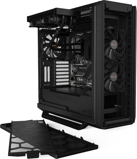 Be Quiet Silent Base 802 Window Gaming Midi Tower Κουτί Υπολογιστή Μαύρο