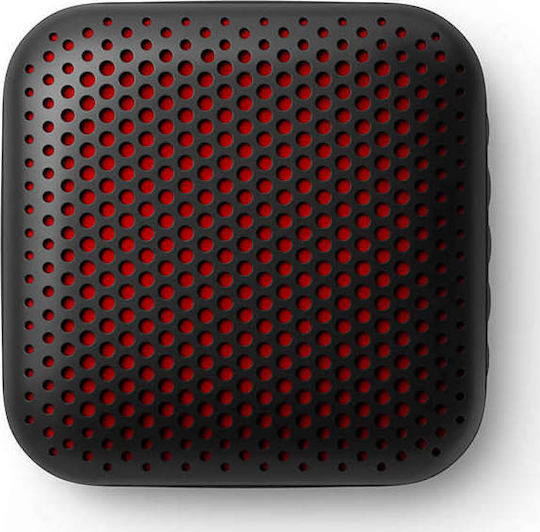 Philips TAS2505B Αδιάβροχο Ηχείο Bluetooth 3W με Διάρκεια Μπαταρίας έως 10 ώρες Μαύρο