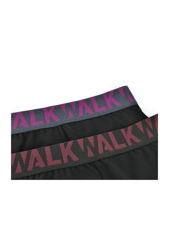 Herren Boxershorts Schwarz 2Packung