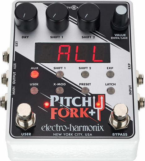Electro-Harmonix Nano Pitch Fork Plus Πετάλι Effect Pitch­shifter Ηλεκτρικής Κιθάρας