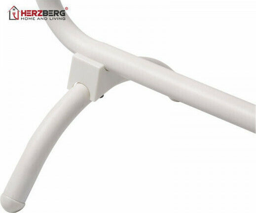 Herzberg Elektrischer Handtuchhalter 100W 92x56cm Weiß