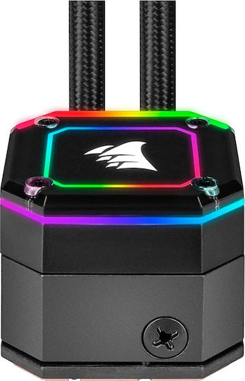 Corsair iCUE H115i Elite Capellix CPU Water Cooling Dual Fan 140mm for Socket AM4/AM5/1200/115x with RGB Lighting