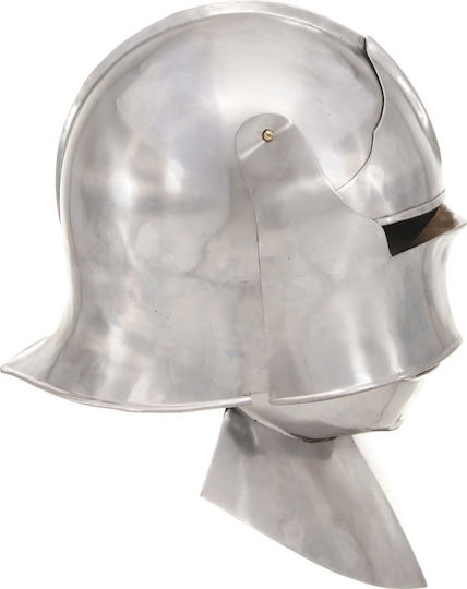 Karneval Ritter-Helm Silber 1Stück